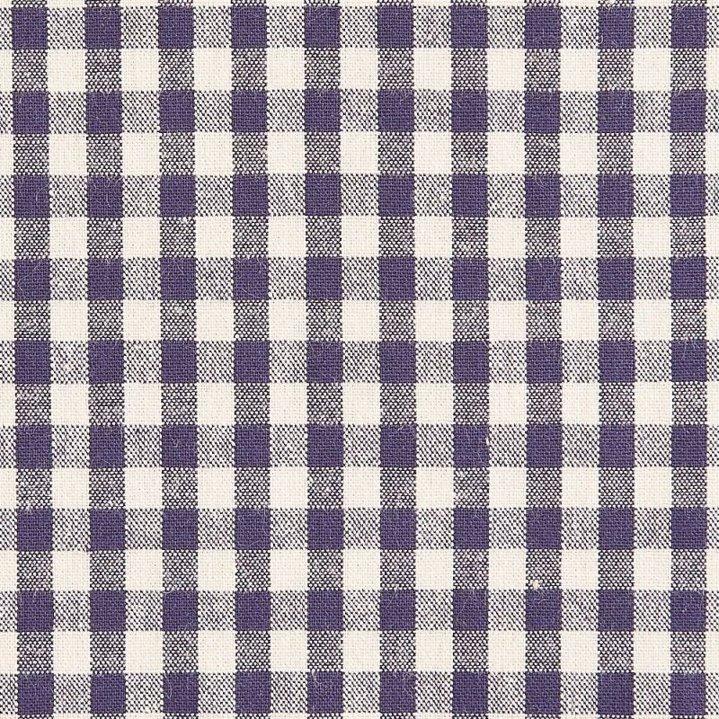 綿ポリ 混紡 ダンガリー 大人のギンガムチェック 5mm 50cm単位 　110cm幅 【商用可能】