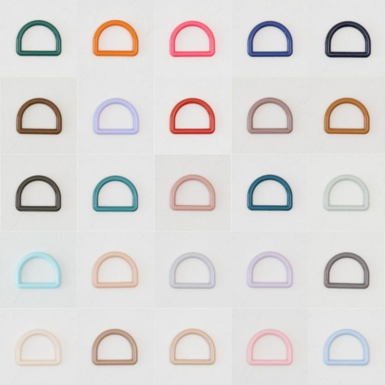 オリジナル副資材 Dカン 25mm 38色 3個入 【商用可能】