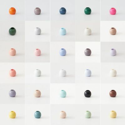 オリジナル副資材 ループエンド  37色 6個入 【商用可能】