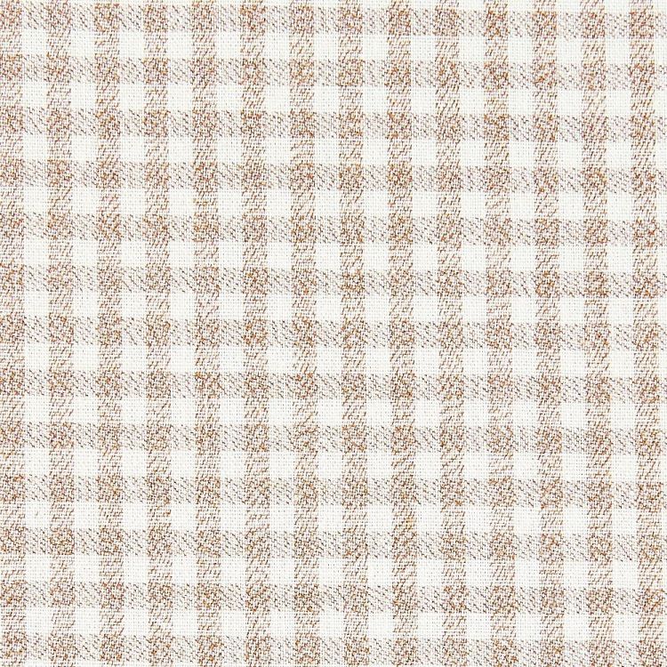 杢調 3mmギンガム 綿ポリ 110cm幅 【商用可能】