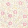 やや薄手の透けないコットンブロード 花柄 プリント 50cm単位　108cm幅 【商用可能】