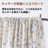 やや薄手の透けないコットンブロード 花柄 プリント 50cm単位　108cm幅 【商用可能】