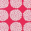やや薄手の透けないコットンブロード ミニアジサイ　紫陽花 プリント 50cm単位　110cm幅 【商用可能】